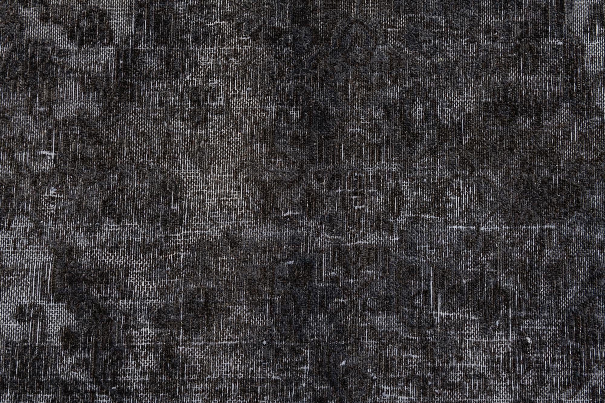 9' 7 x 11' 8 Hand Knotted Ultra Vintage Persian Wool Rug