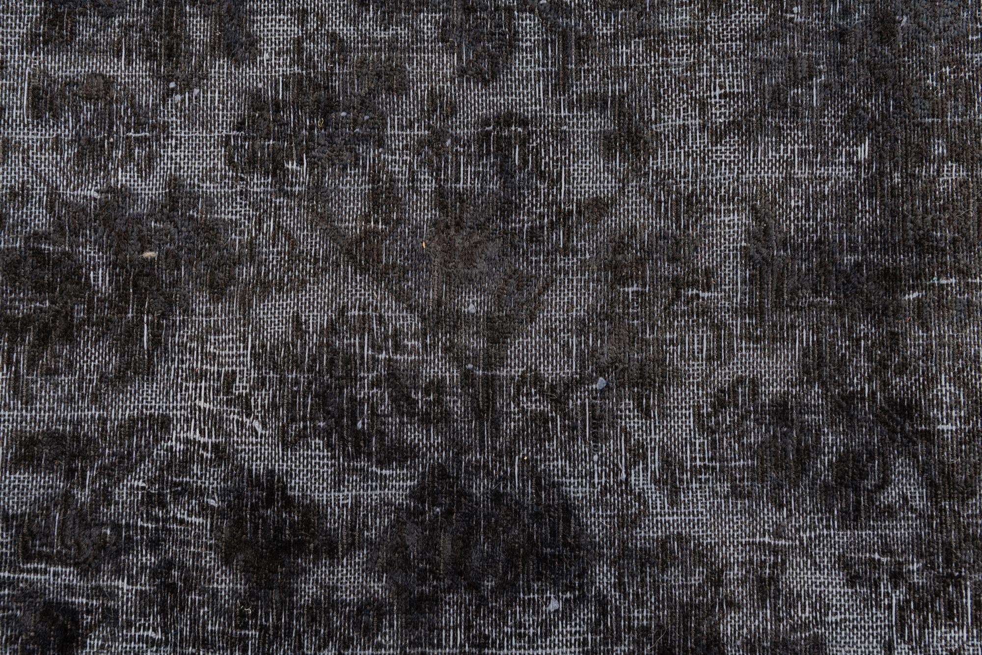 9' 7 x 11' 8 Hand Knotted Ultra Vintage Persian Wool Rug