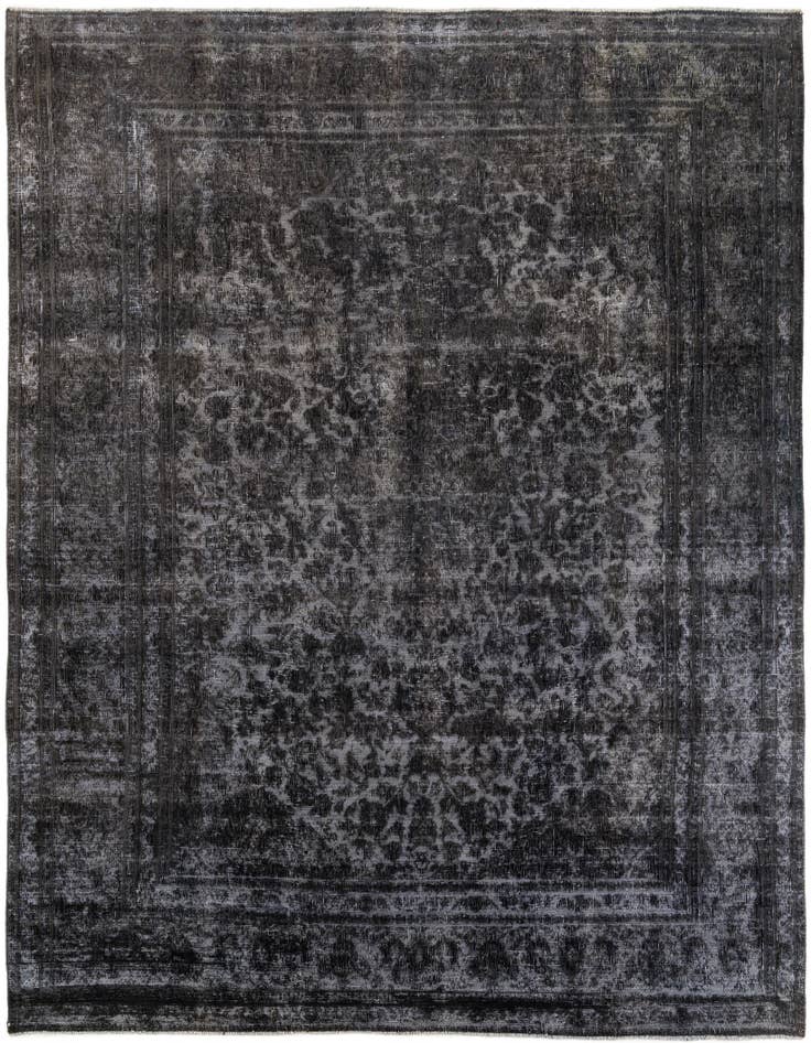Detail image of 9' 7 x 11' 8 Hand Knotted Ultra Vintage Persian Wool Rug
