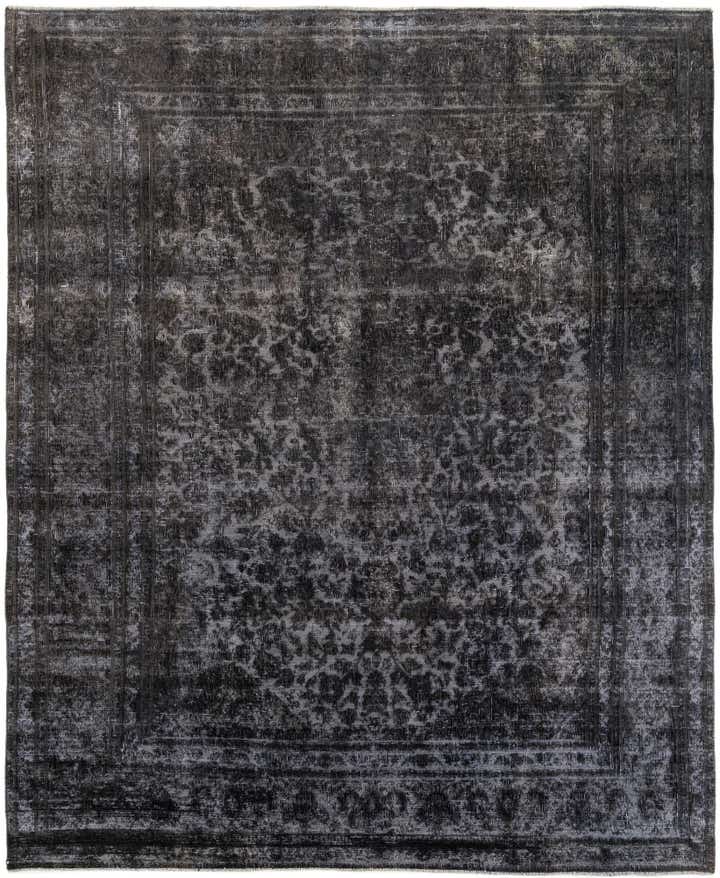 9' 7 x 11' 8 Hand Knotted Ultra Vintage Persian Wool Rug