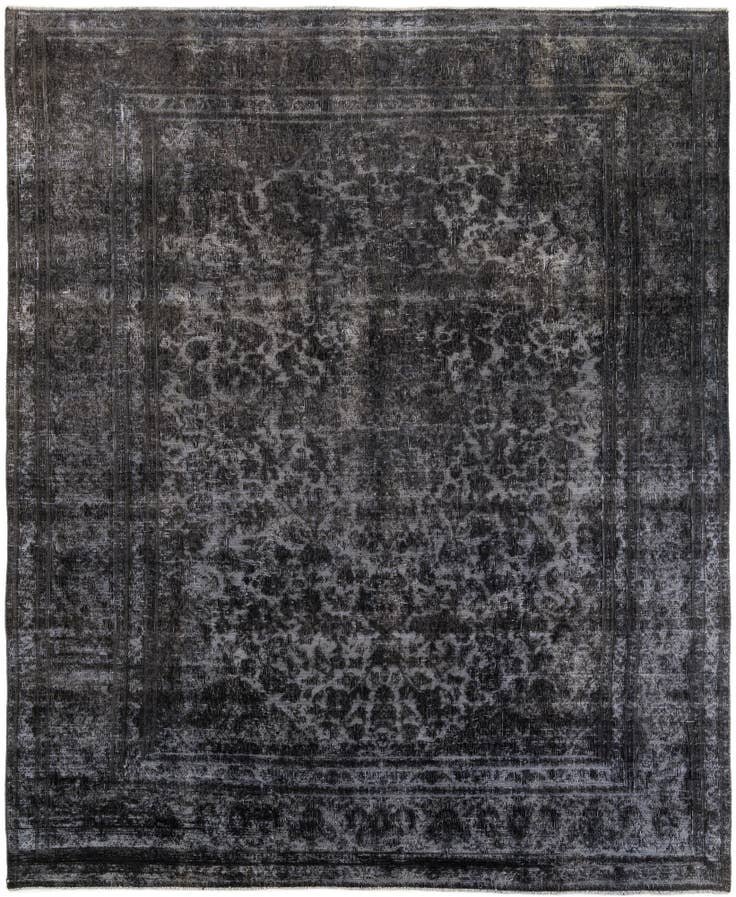 Detail image of 9' 7 x 11' 8 Hand Knotted Ultra Vintage Persian Wool Rug
