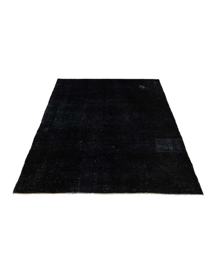 7' 2 x 9' Hand Knotted Ultra Vintage Persian Wool Rug