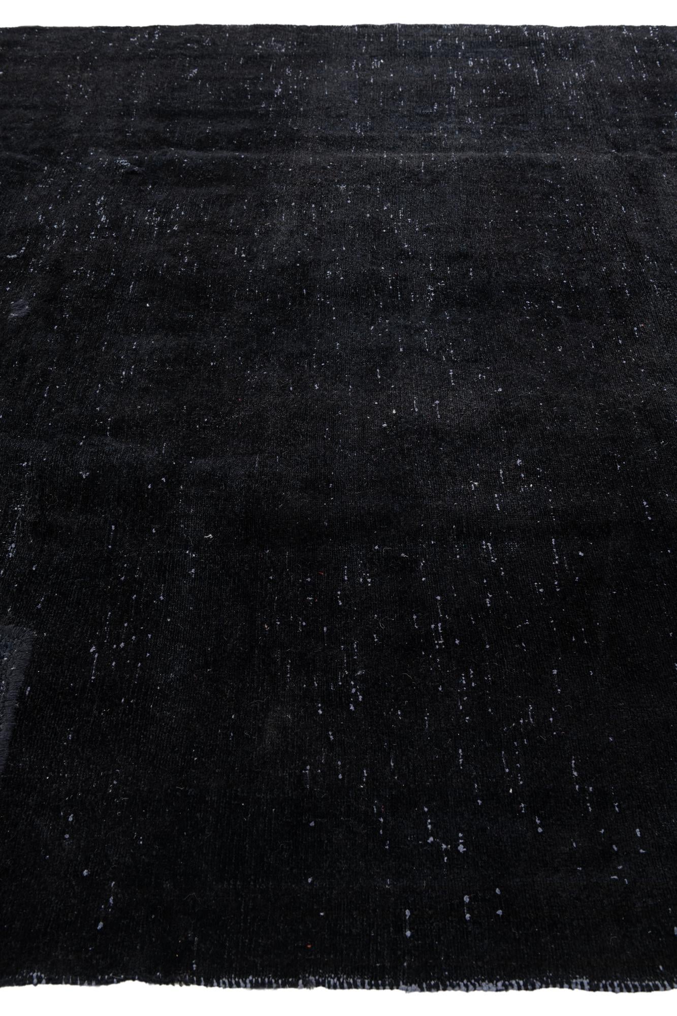 7' 2 x 9' Hand Knotted Ultra Vintage Persian Wool Rug