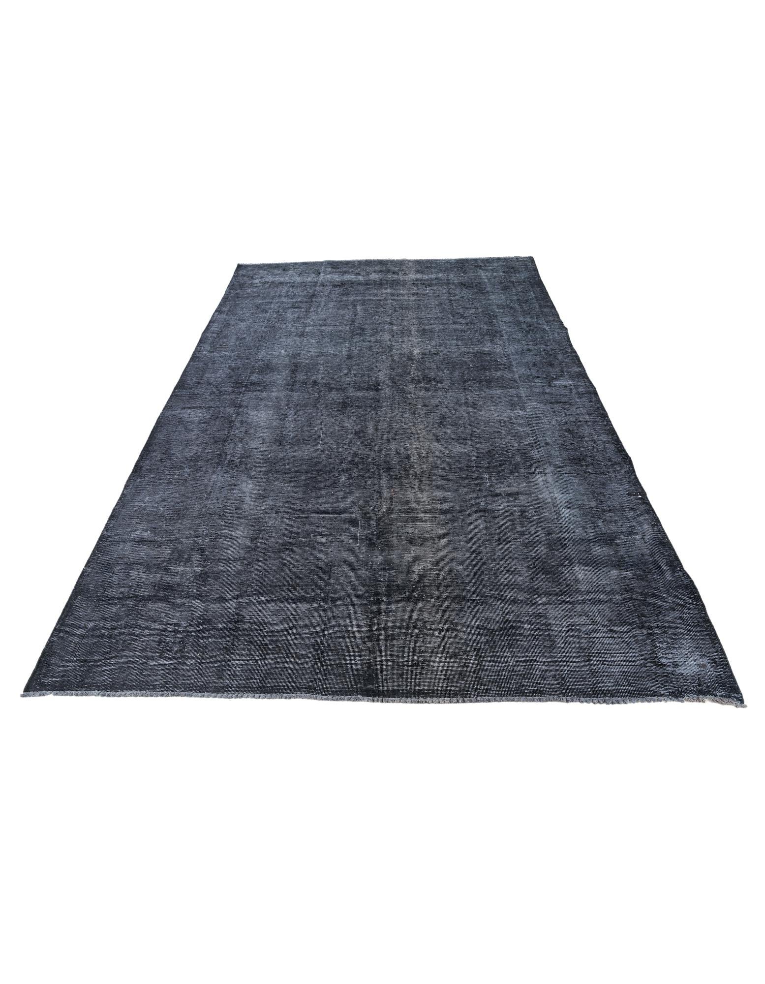 6' 7 x 10' Hand Knotted Ultra Vintage Persian Wool Rug