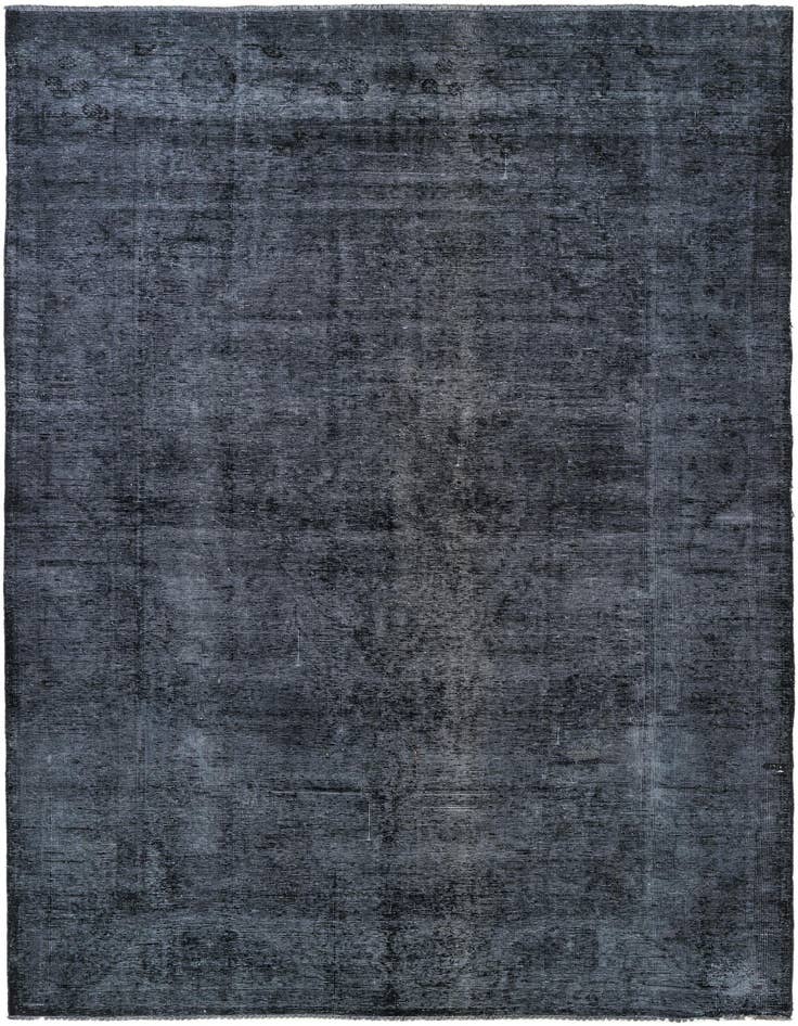 Detail image of 6' 7 x 10' Hand Knotted Ultra Vintage Persian Wool Rug
