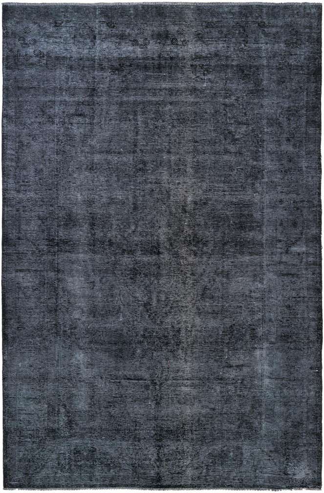 6' 7 x 10' Hand Knotted Ultra Vintage Persian Wool Rug
