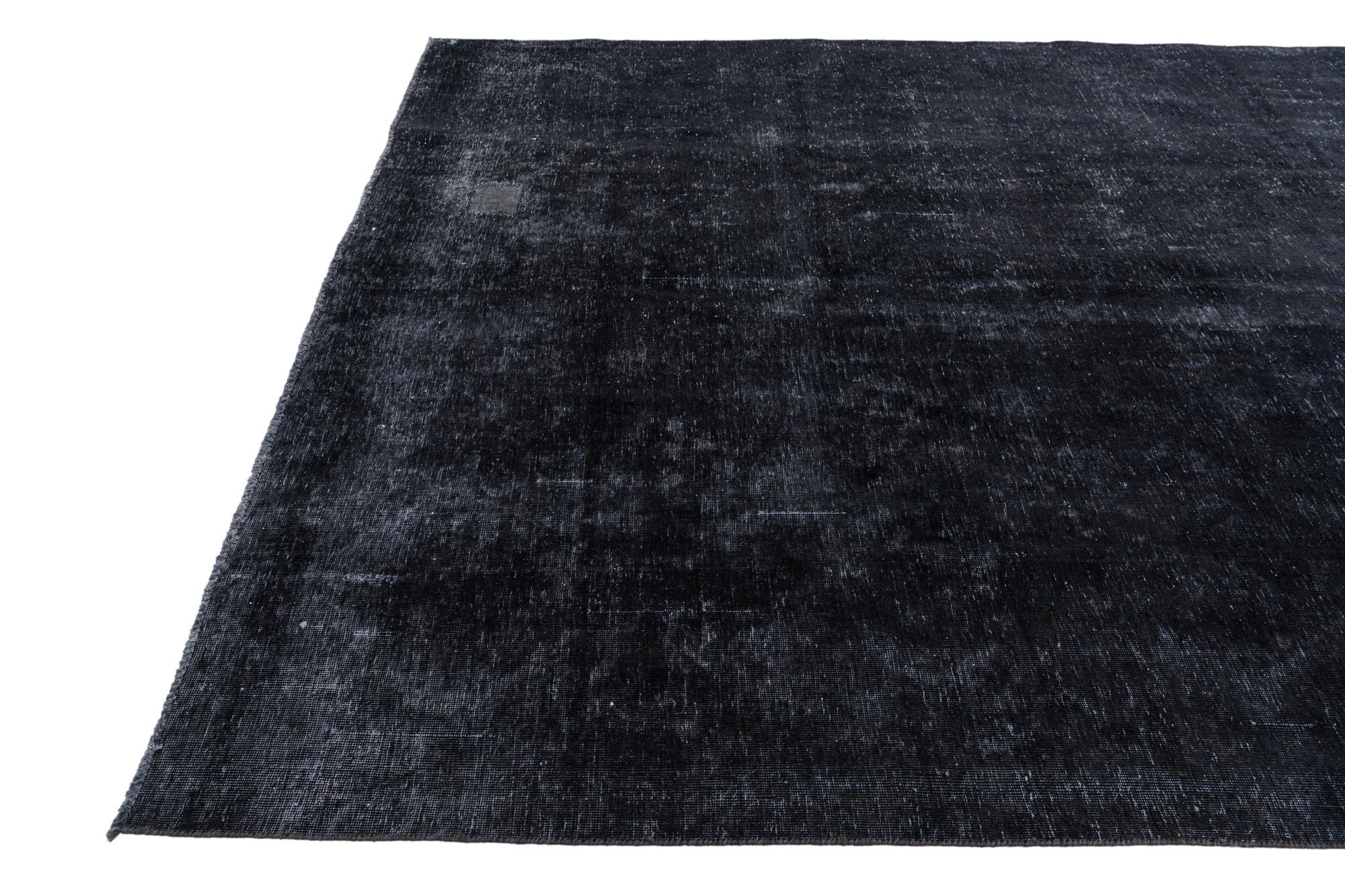 7' 6 x 10' 6 Hand Knotted Ultra Vintage Persian Wool Rug