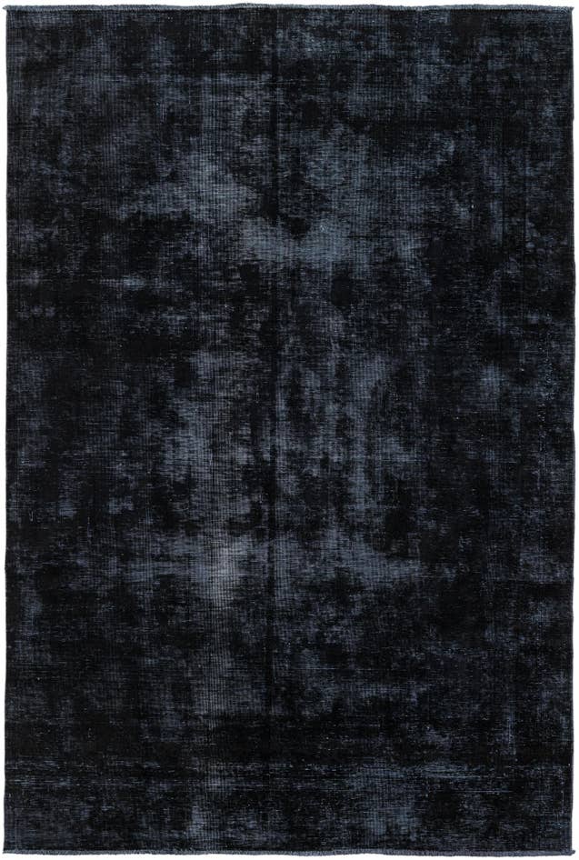 Detail image of 6' 1 x 9' 2 Hand Knotted Ultra Vintage Persian Wool Rug