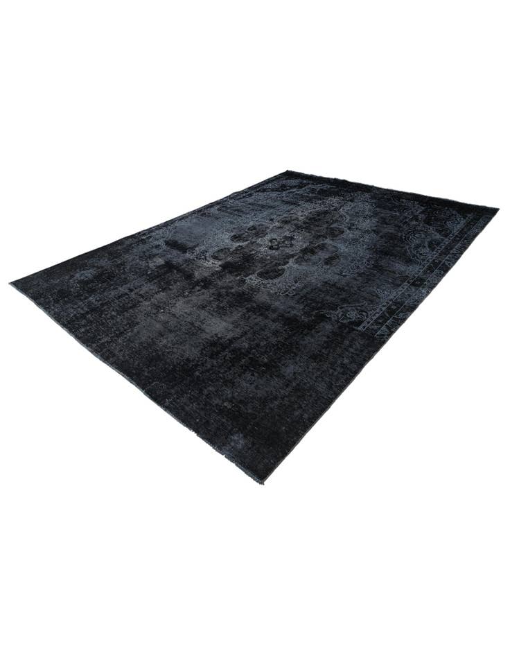 Detail image of 7' 10 x 10' 10 Hand Knotted Ultra Vintage Persian Wool Rug