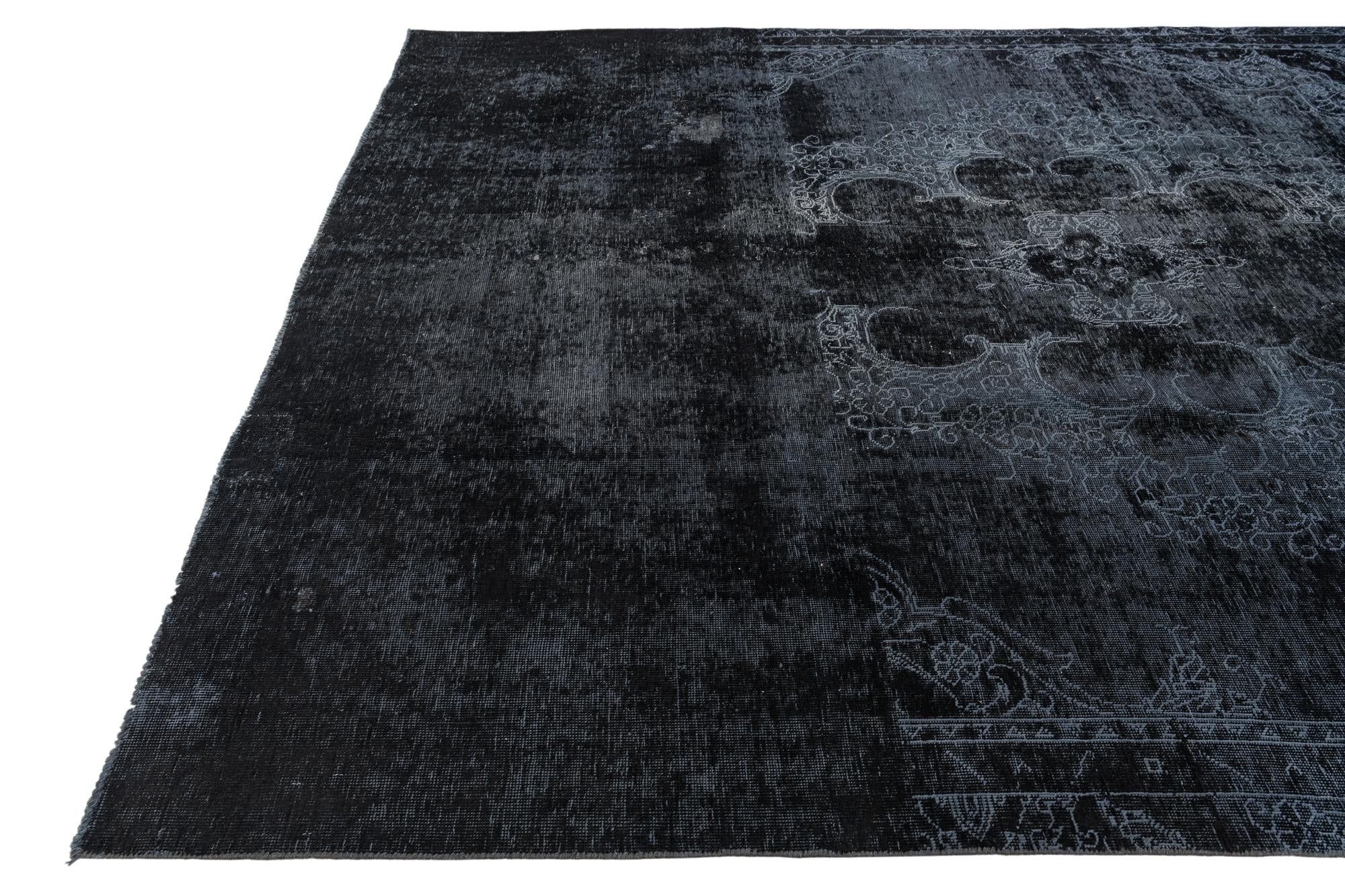 7' 10 x 10' 10 Hand Knotted Ultra Vintage Persian Wool Rug