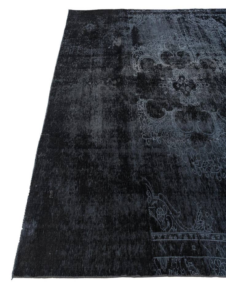 Detail image of 7' 10 x 10' 10  Hand Knotted Ultra Vintage Persian Wool Rug