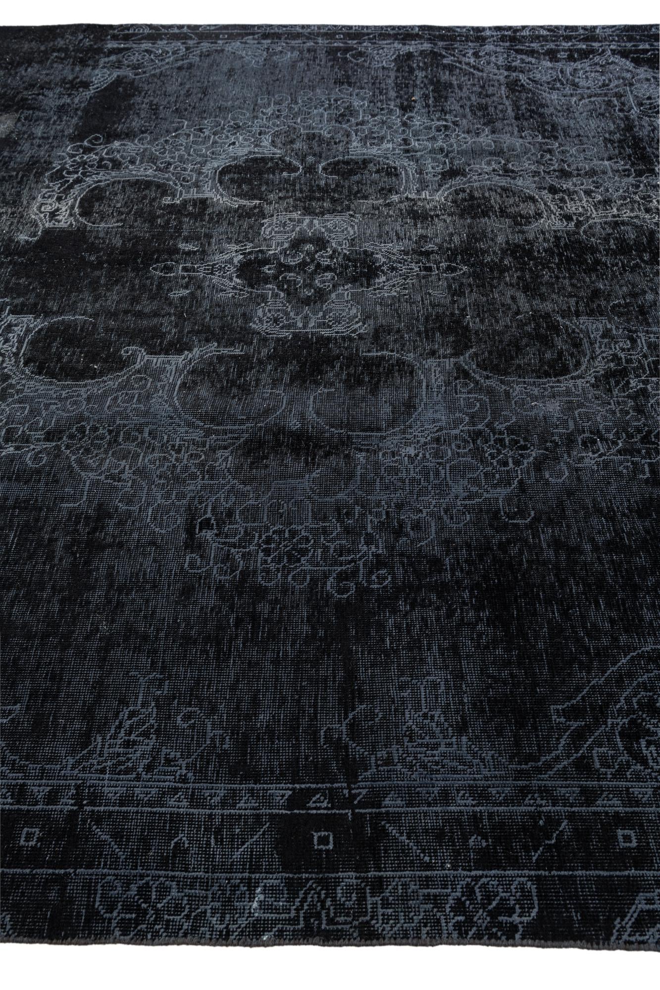 7' 10 x 10' 10 Hand Knotted Ultra Vintage Persian Wool Rug
