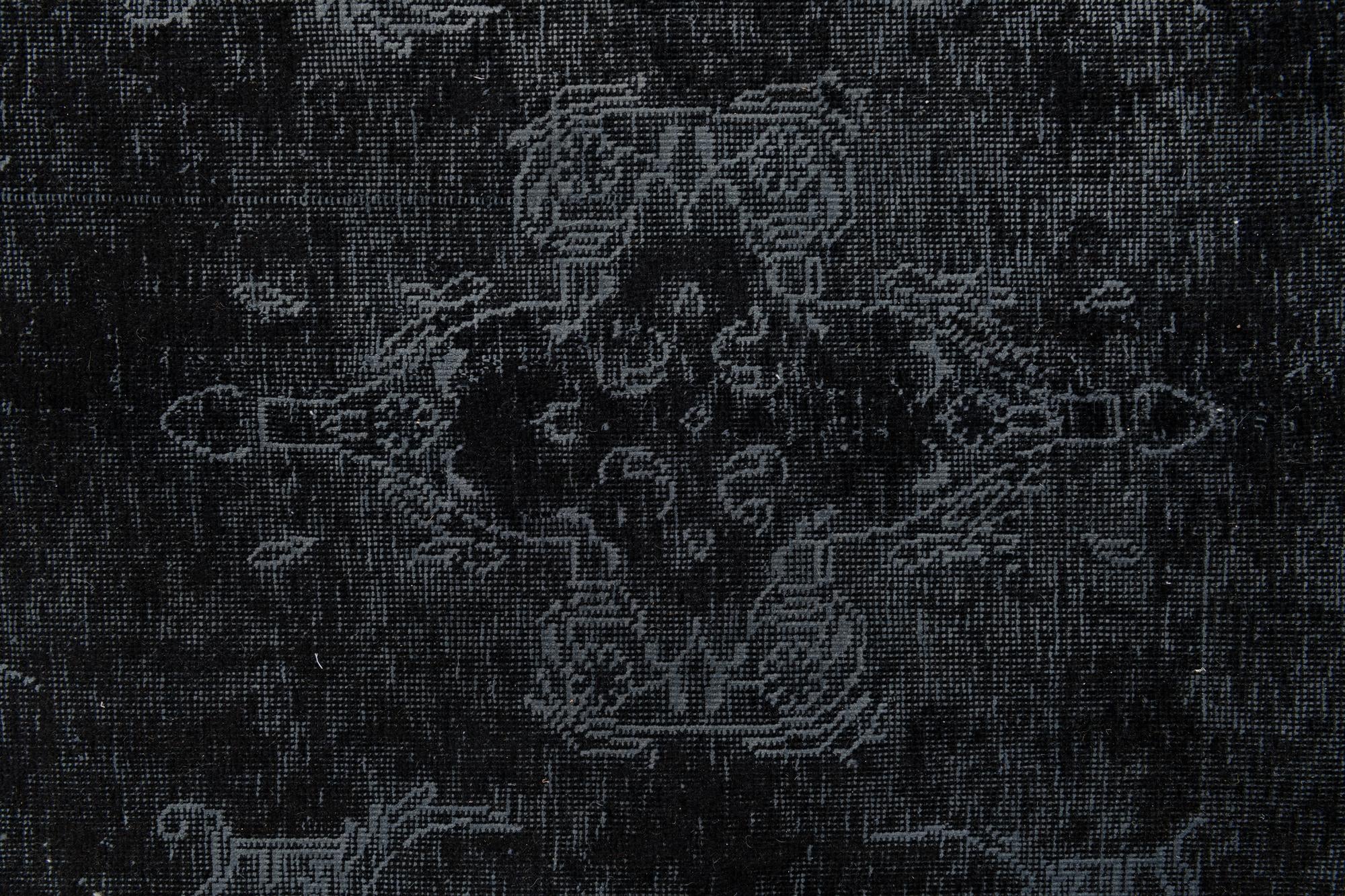 7' 10 x 10' 10 Hand Knotted Ultra Vintage Persian Wool Rug