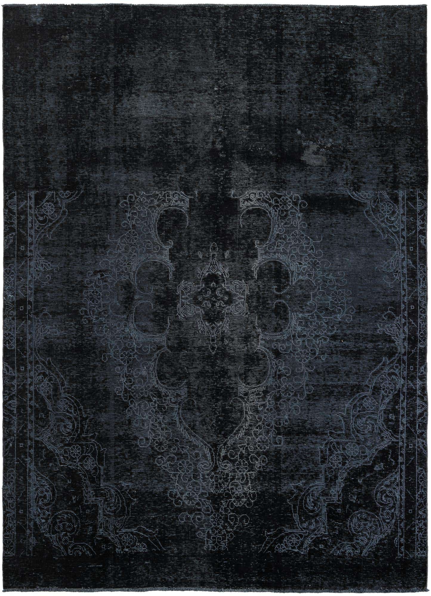 7' 10 x 10' 10 Hand Knotted Ultra Vintage Persian Wool Rug