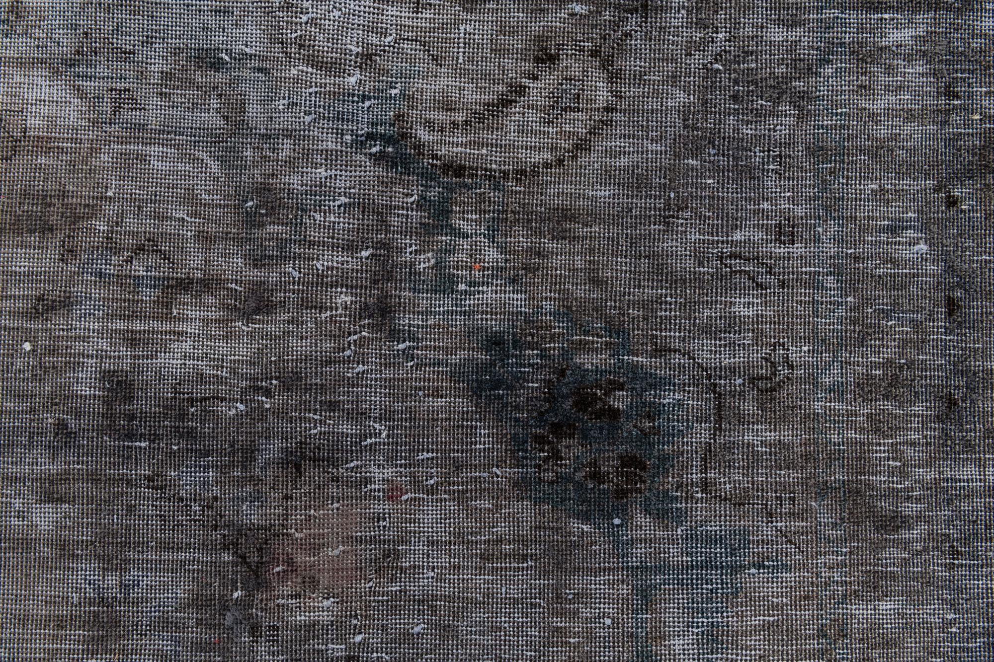 9' 4 x 12' 7 Hand Knotted Ultra Vintage Persian Wool Rug