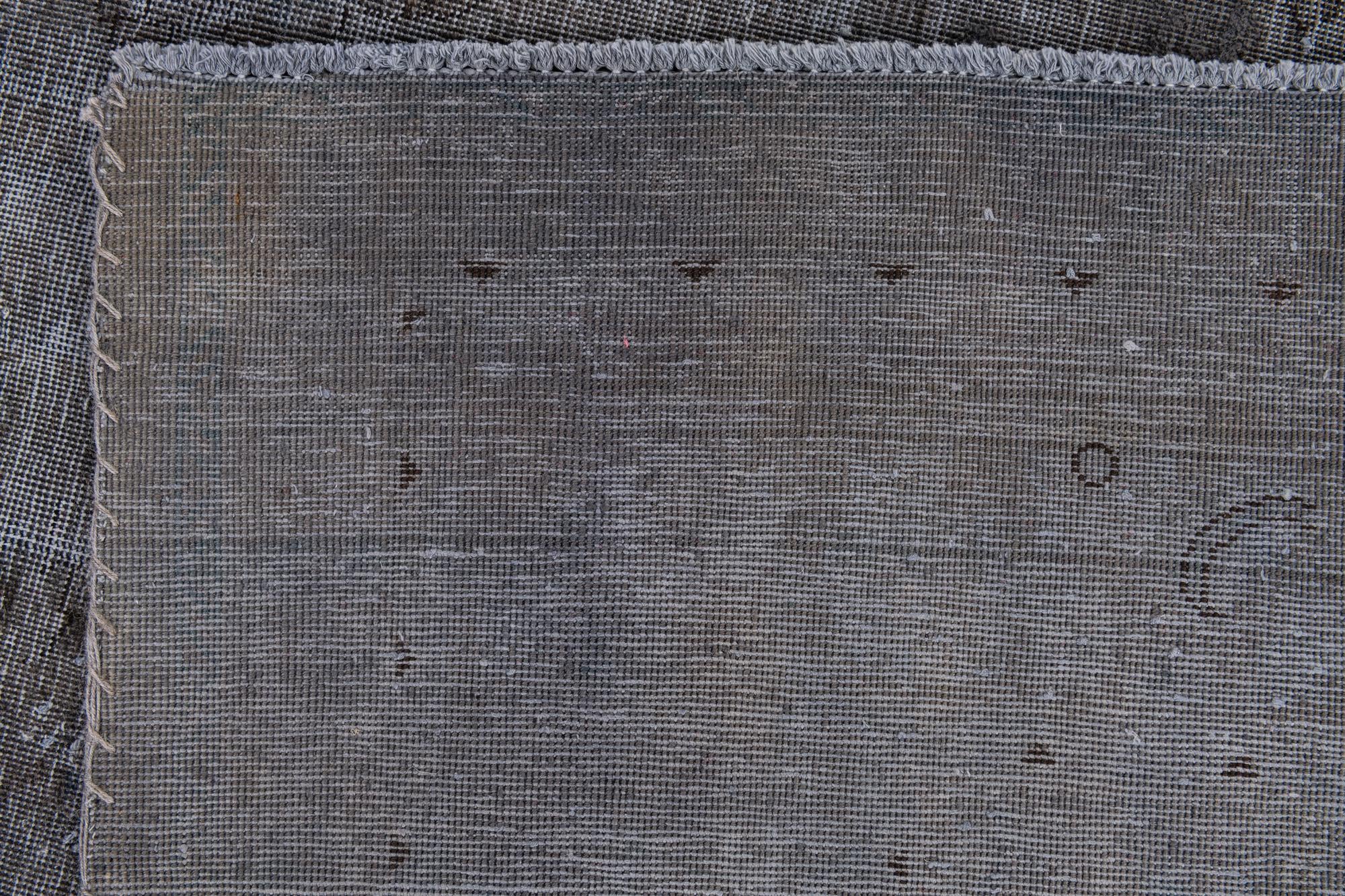 9' 4 x 12' 7 Hand Knotted Ultra Vintage Persian Wool Rug