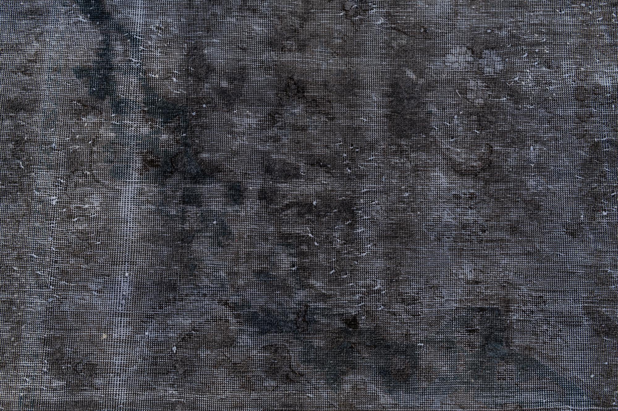9' 4 x 12' 7 Hand Knotted Ultra Vintage Persian Wool Rug