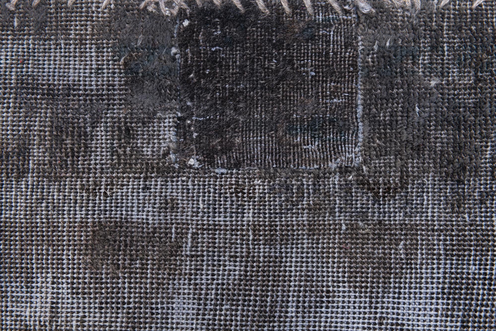 9' 4 x 12' 7 Hand Knotted Ultra Vintage Persian Wool Rug