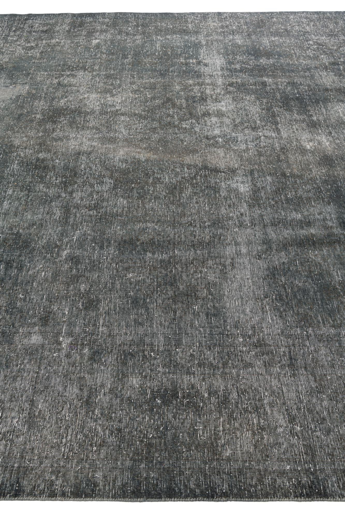 9' 5 x 13' 6 Hand Knotted Ultra Vintage Persian Wool Rug