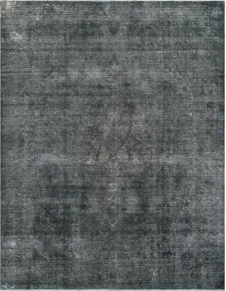 Detail image of 9' 5 x 13' 6 Hand Knotted Ultra Vintage Persian Wool Rug