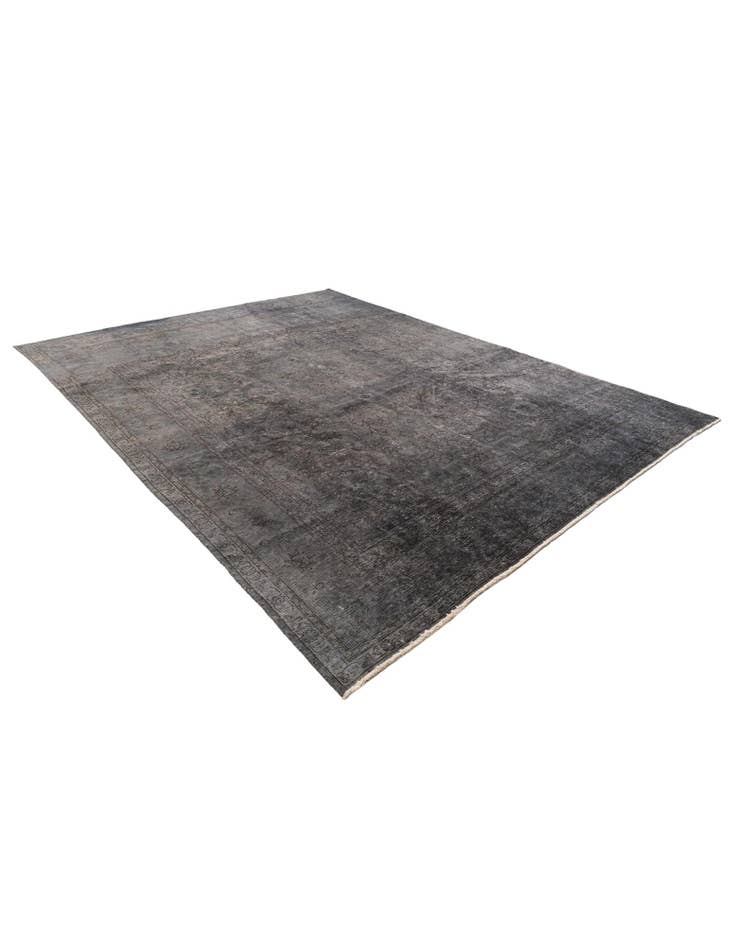 Detail image of 9' 7 x 12' 6  Hand Knotted Ultra Vintage Persian Wool Rug