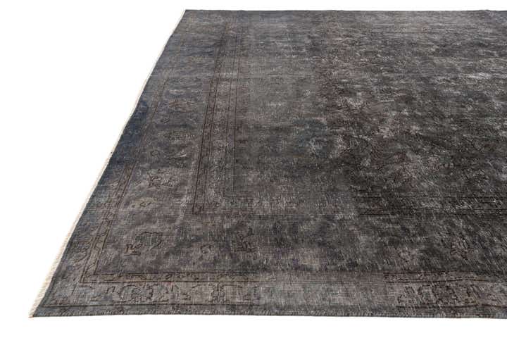 9' 7 x 12' 6 Hand Knotted Ultra Vintage Persian Wool Rug