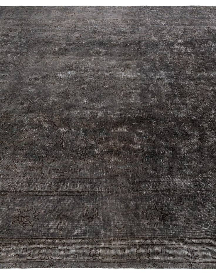 Detail image of 9' 7 x 12' 6  Hand Knotted Ultra Vintage Persian Wool Rug