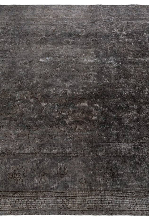 Detail image of 9' 7 x 12' 6 Hand Knotted Ultra Vintage Persian Wool Rug