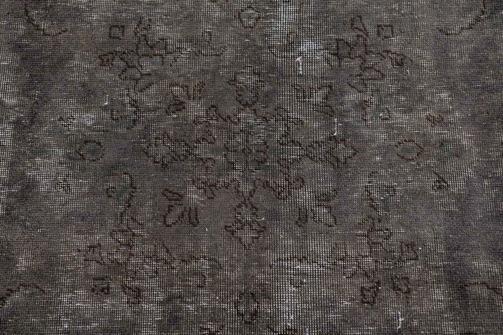 9' 7 x 12' 6 Hand Knotted Ultra Vintage Persian Wool Rug