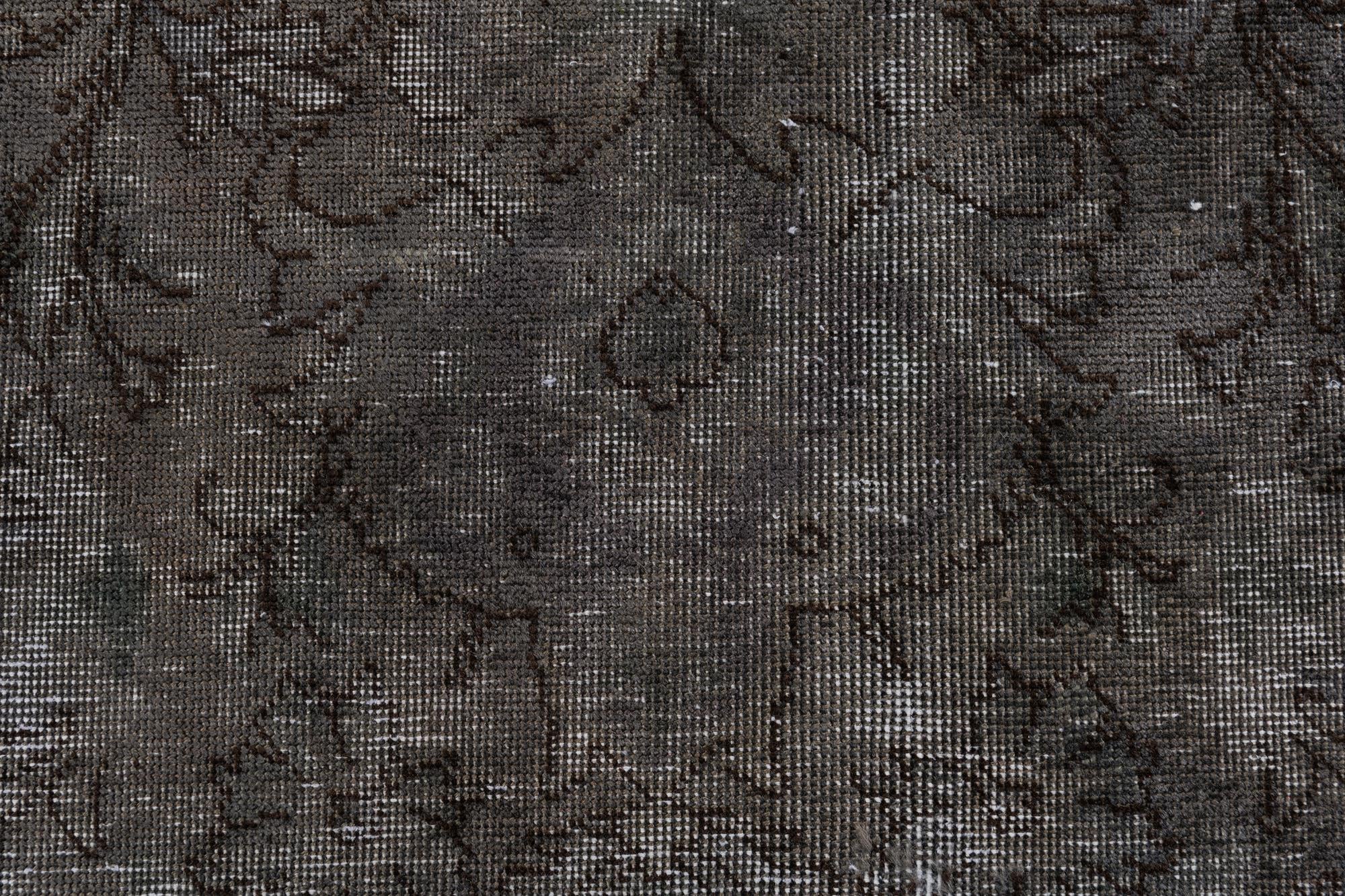 9' 7 x 12' 6 Hand Knotted Ultra Vintage Persian Wool Rug