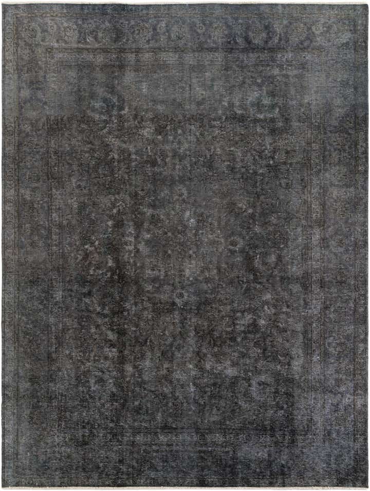 9' 7 x 12' 6 Hand Knotted Ultra Vintage Persian Wool Rug