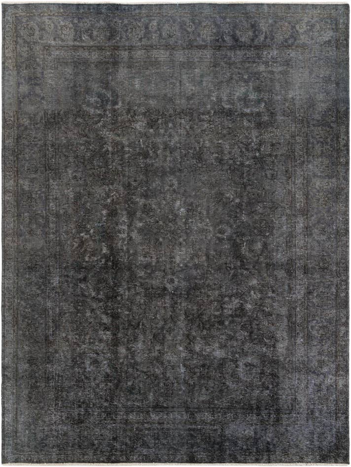 Detail image of 9' 7 x 12' 6 Hand Knotted Ultra Vintage Persian Wool Rug