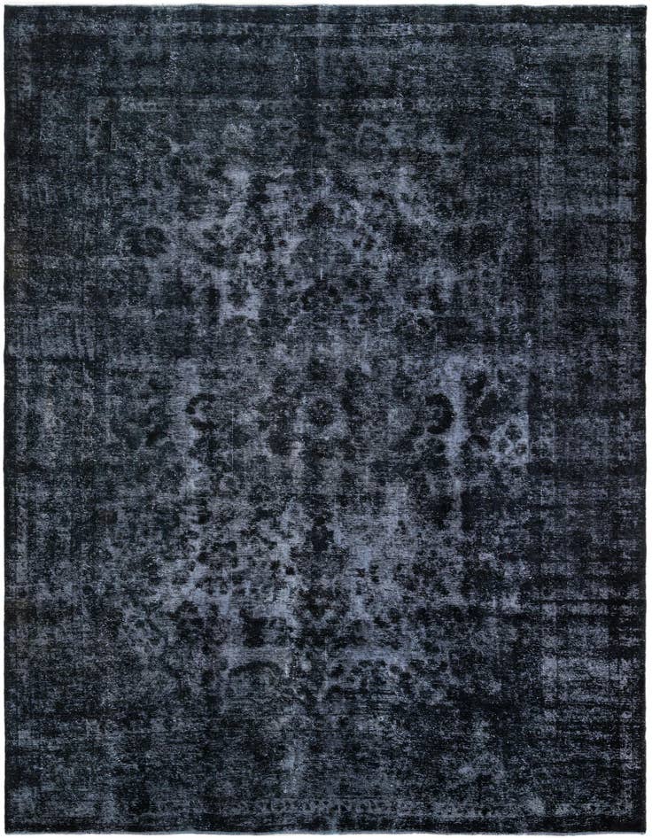 Detail image of 10' x 12' 4 Hand Knotted Ultra Vintage Persian Wool Rug
