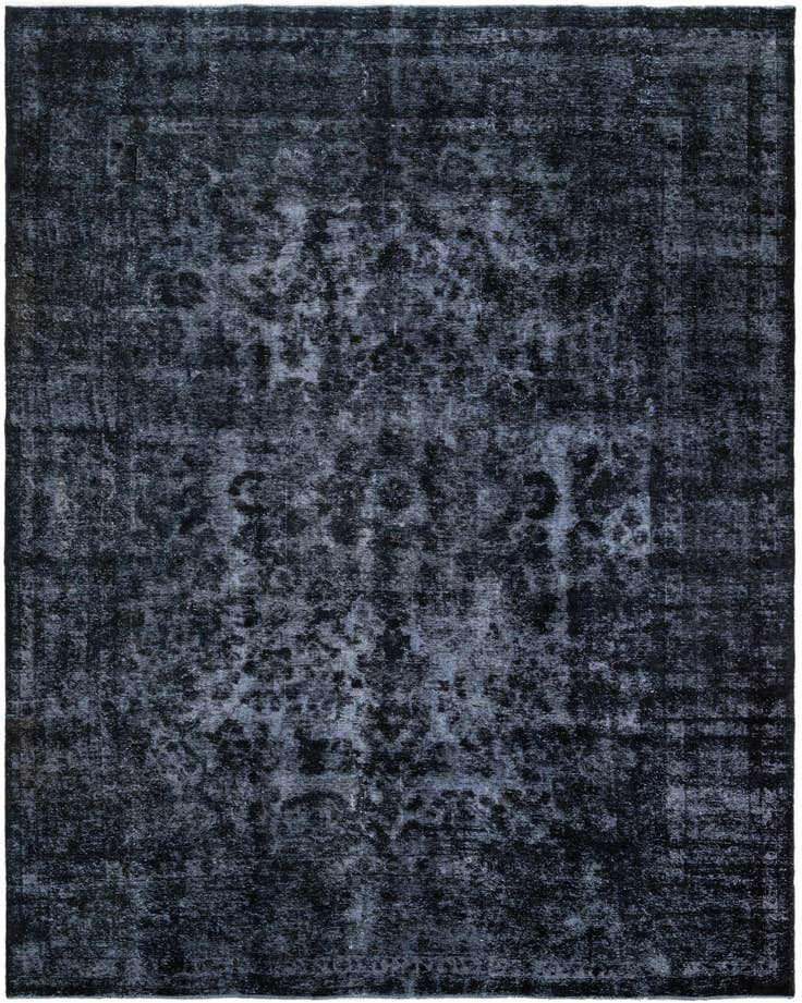 Detail image of 10' x 12' 4 Hand Knotted Ultra Vintage Persian Wool Rug