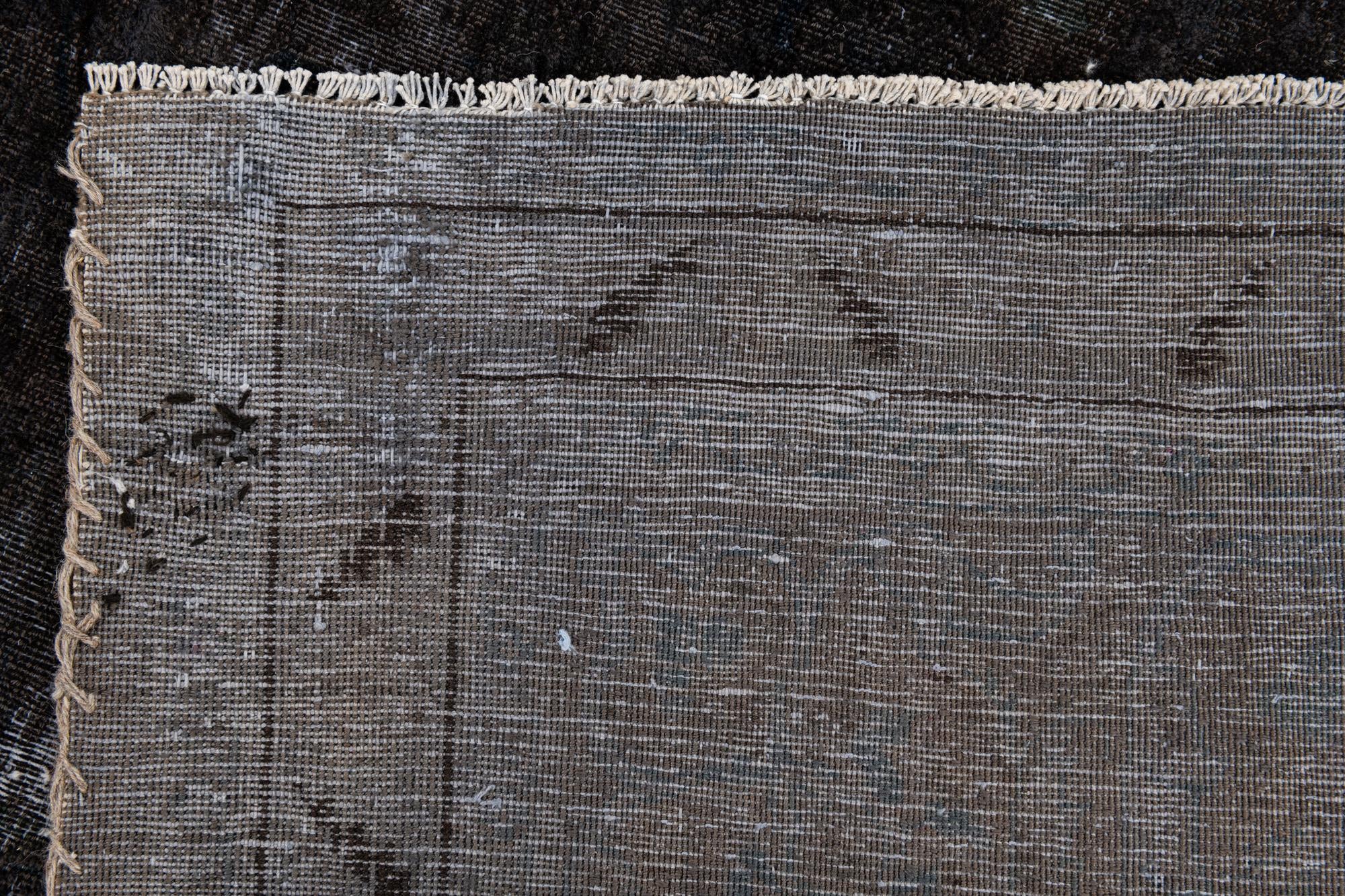 9' 8 x 11' 10 Hand Knotted Ultra Vintage Persian Wool Rug