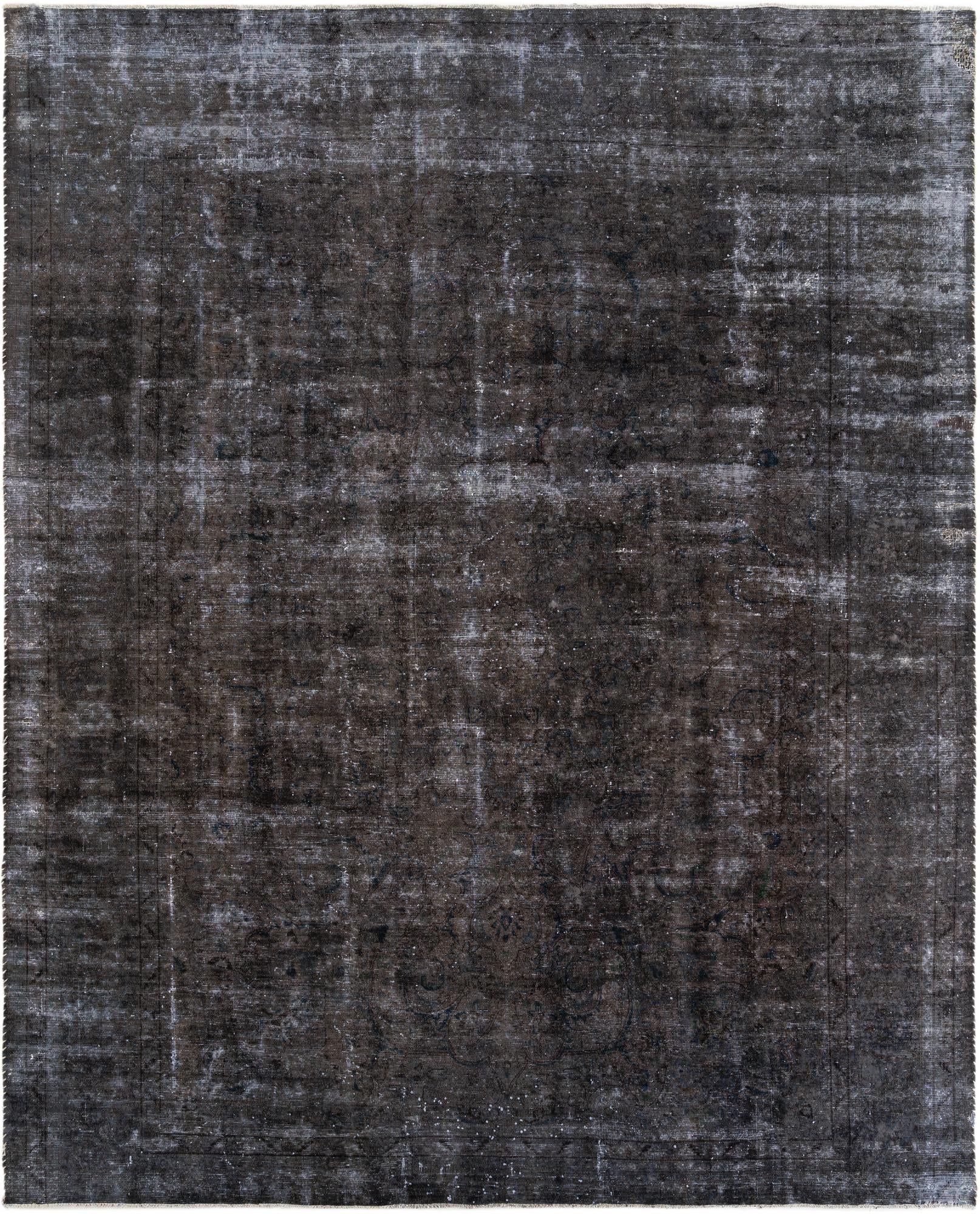 9' 8 x 11' 10 Hand Knotted Ultra Vintage Persian Wool Rug