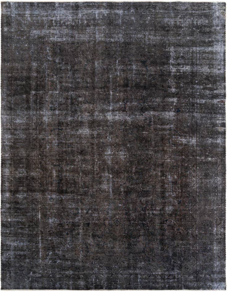 Detail image of 9' 8 x 11' 10 Hand Knotted Ultra Vintage Persian Wool Rug