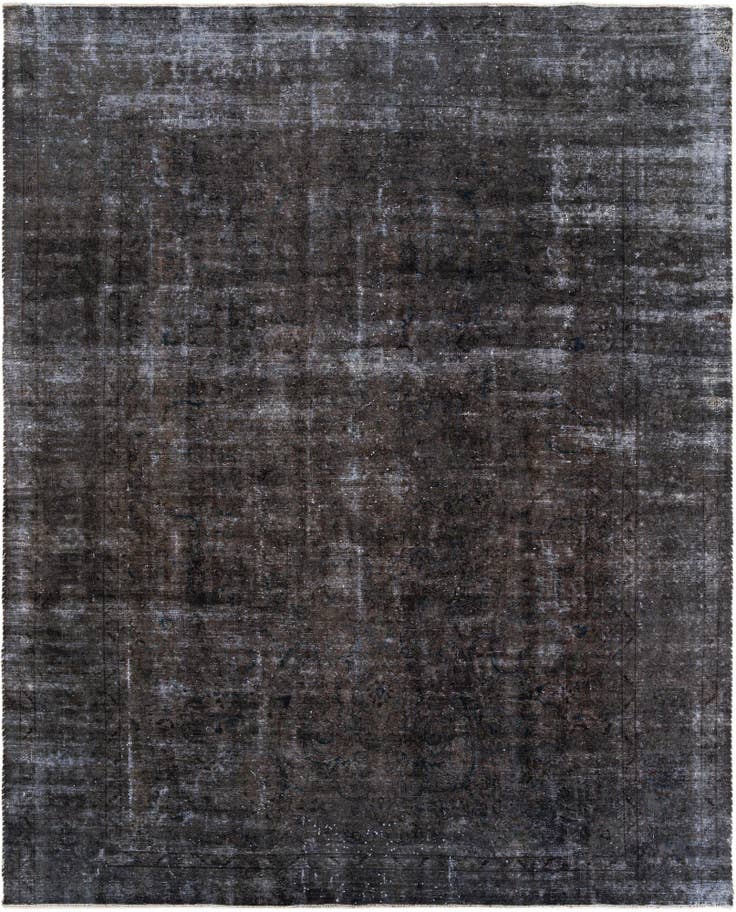 Detail image of 9' 8 x 11' 10 Hand Knotted Ultra Vintage Persian Wool Rug