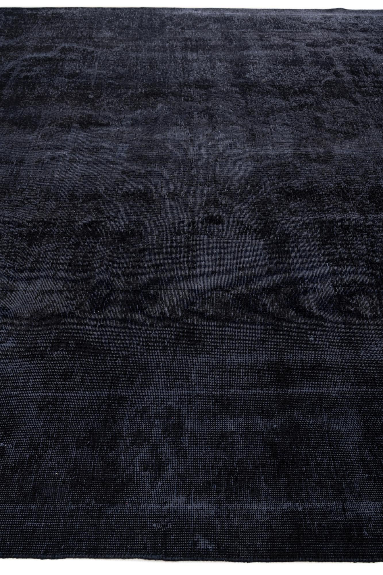 9' 8 x 12' 3 Hand Knotted Ultra Vintage Persian Wool Rug