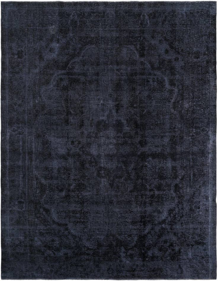 Detail image of 9' 8 x 12' 3 Hand Knotted Ultra Vintage Persian Wool Rug
