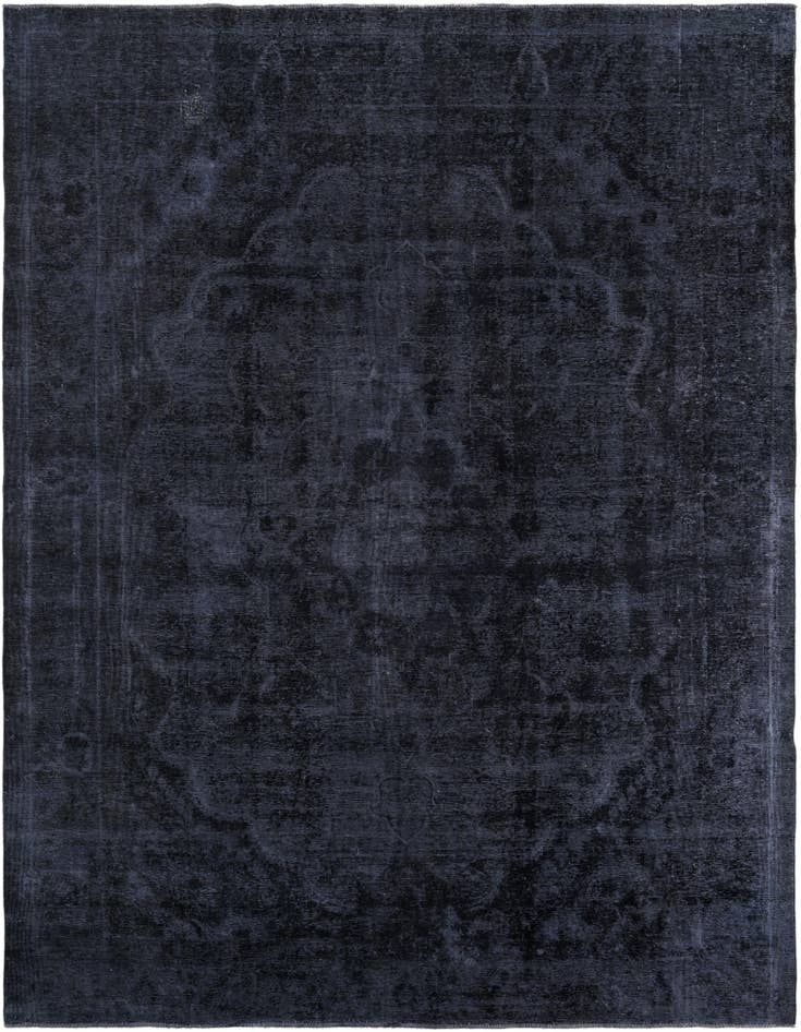 Detail image of 9' 8 x 12' 3 Hand Knotted Ultra Vintage Persian Wool Rug