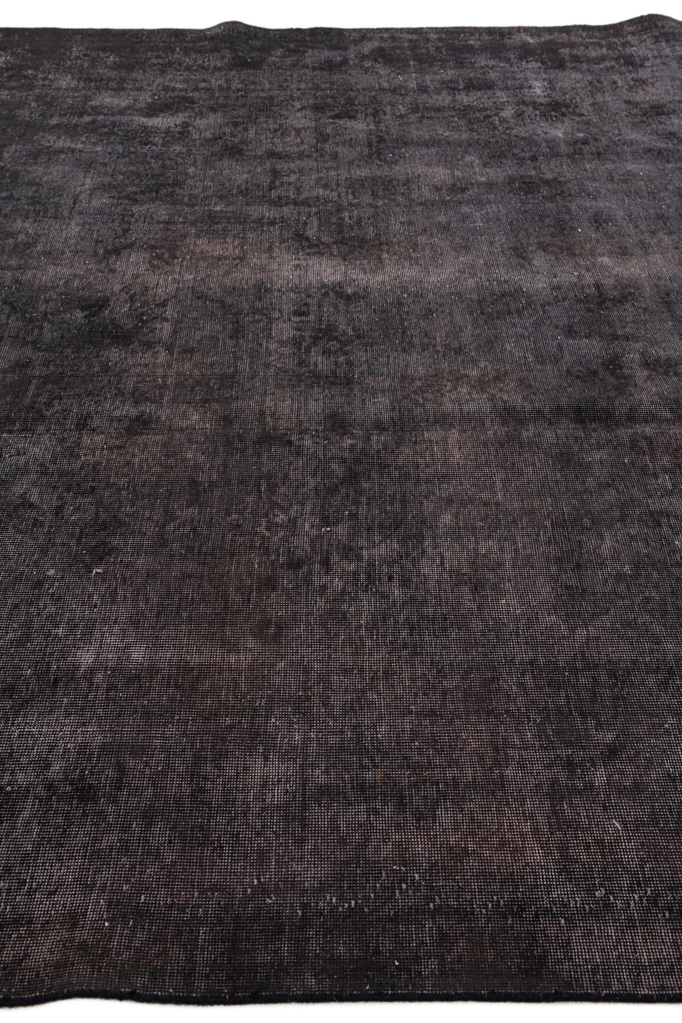 9' 9 x 12' 7 Hand Knotted Ultra Vintage Persian Wool Rug