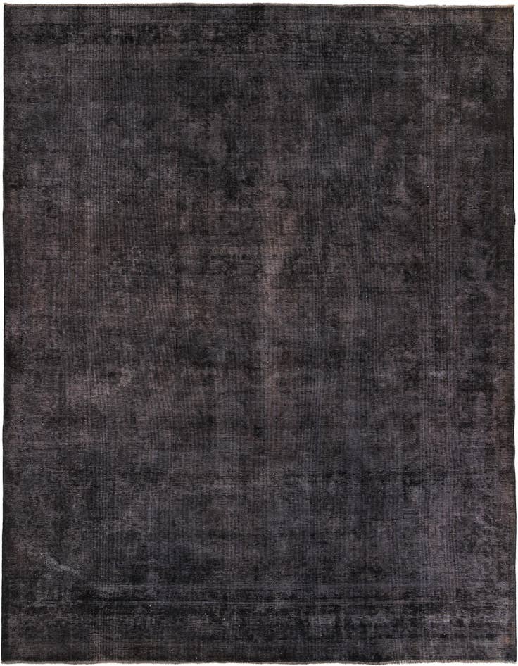 Detail image of 9' 9 x 12' 7 Hand Knotted Ultra Vintage Persian Wool Rug