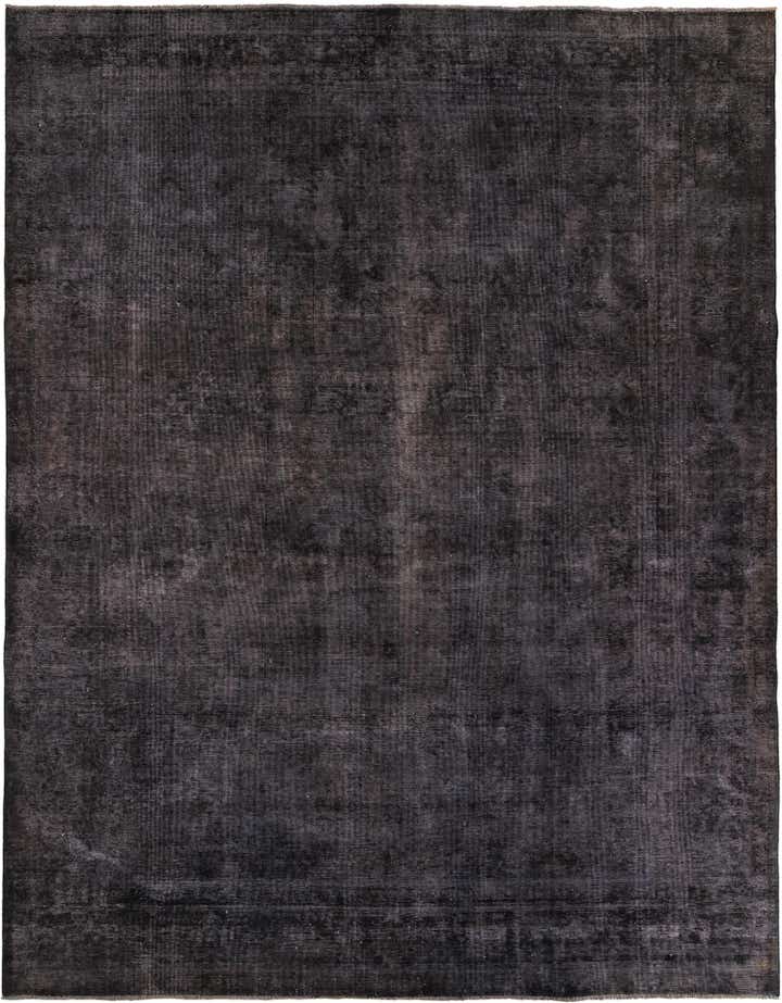 9' 9 x 12' 7 Hand Knotted Ultra Vintage Persian Wool Rug