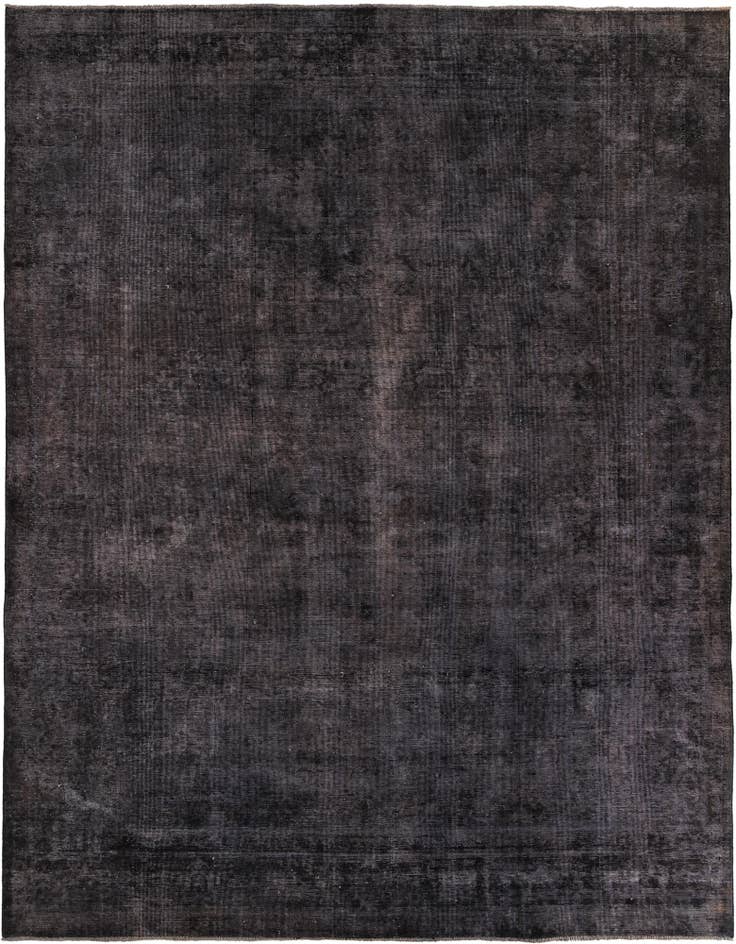 Detail image of 9' 9 x 12' 7 Hand Knotted Ultra Vintage Persian Wool Rug