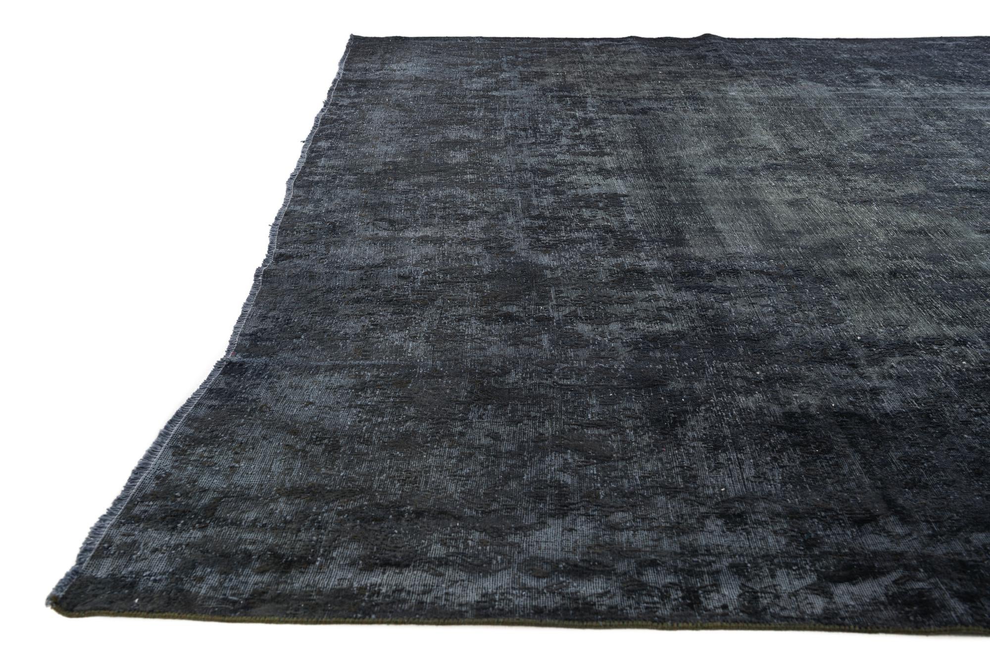 9' 10 x 13' 2 Hand Knotted Ultra Vintage Persian Wool Rug