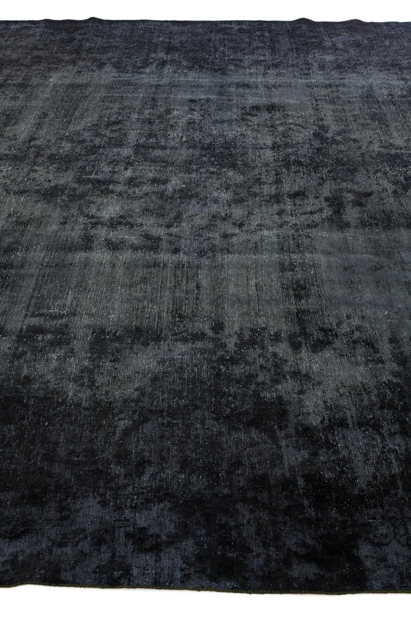 9' 10 x 13' 2 Hand Knotted Ultra Vintage Persian Wool Rug