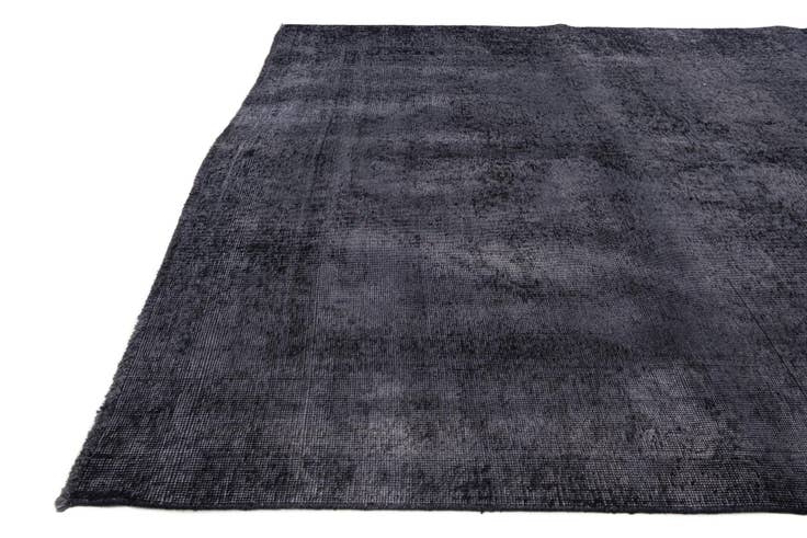 Detail image of 6' 7 x 9' 6 Hand Knotted Ultra Vintage Persian Wool Rug