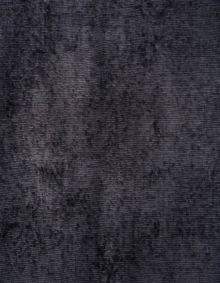 Detail image of 6' 7 x 9' 6  Hand Knotted Ultra Vintage Persian Wool Rug