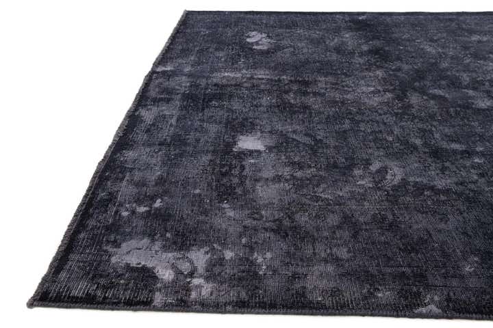 6' 8 x 9' 8 Hand Knotted Ultra Vintage Persian Wool Rug